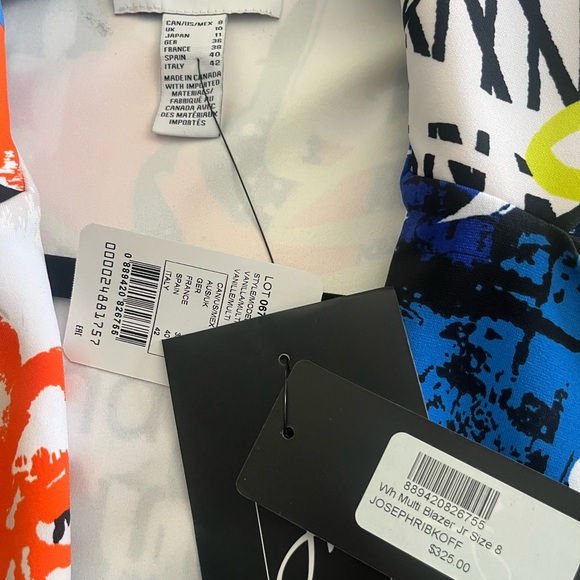 Joseph Ribkoff Multi-Color Blazer - Picture 3 of 4